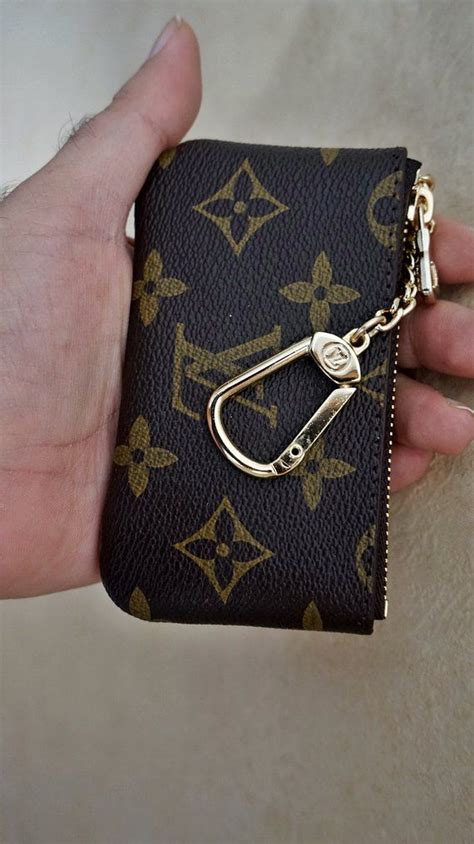 lv key pouch review|lv small wallet keychain.